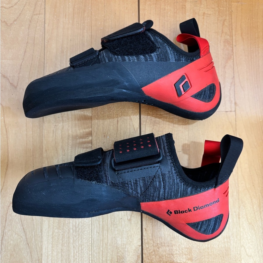 Black diamond climbing shoes